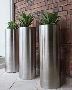 Stainless Steel Planters, reference design 006